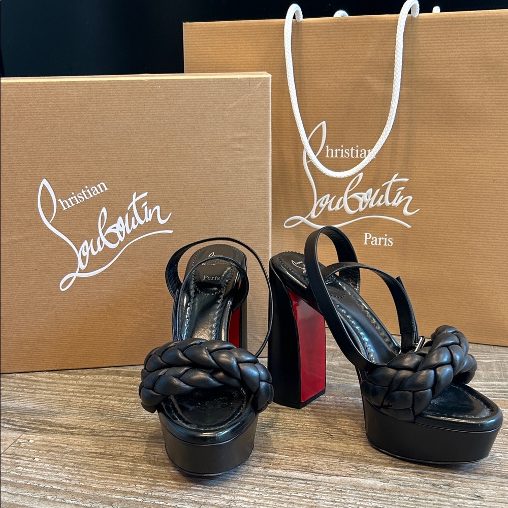 🖤 Christian Louboutin Movida Brio Platform Pump (EU Size 39) - Picture 2 of 9